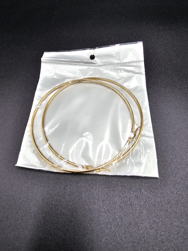 The Stainless Steel Hoop Earring